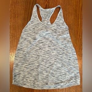 Lululemon Essential Tank Tiger Space Dye Black White - Size Small